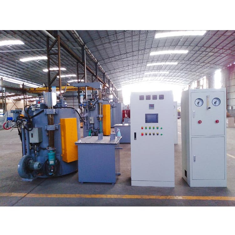 60KW Vertically Bell Nitriding Furnace For Aluminium